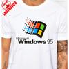 Windows 95 Графическая Забавная Компьютерная Система Футболка Винтажная 90-е 80-е Шутка Программиста Мем Мужская Футболка Хлопок Короткий Рукав Y2k Футболки