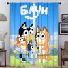 Kitchen Curtains for Living Room Curtain B-BlueyS Shades Anti-mosquito Curtains 2 Pieces Partition Blinds Halloween Decoration