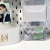 Pocards Storage Box Stickers Korea Idol Card Holder Desk Storage Organizer