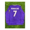 16-17 Champions League Final Cristiano Ronaldo Purple Long Sleeve Jersey 1