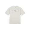 X Travis Scott Collaboration Logo Print Comfortable Ribbed Crew Neck Short Sleeve T-Shirt Men Tops Sail-White DZ5511-133