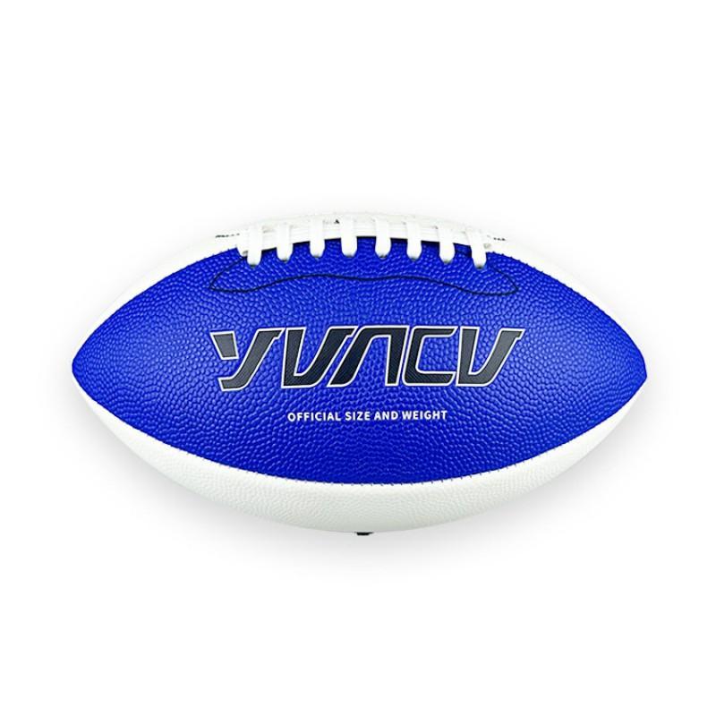 Official Size 3 6 9 American Football Youth Adult Training Game PVC Leather Brown White Stitched