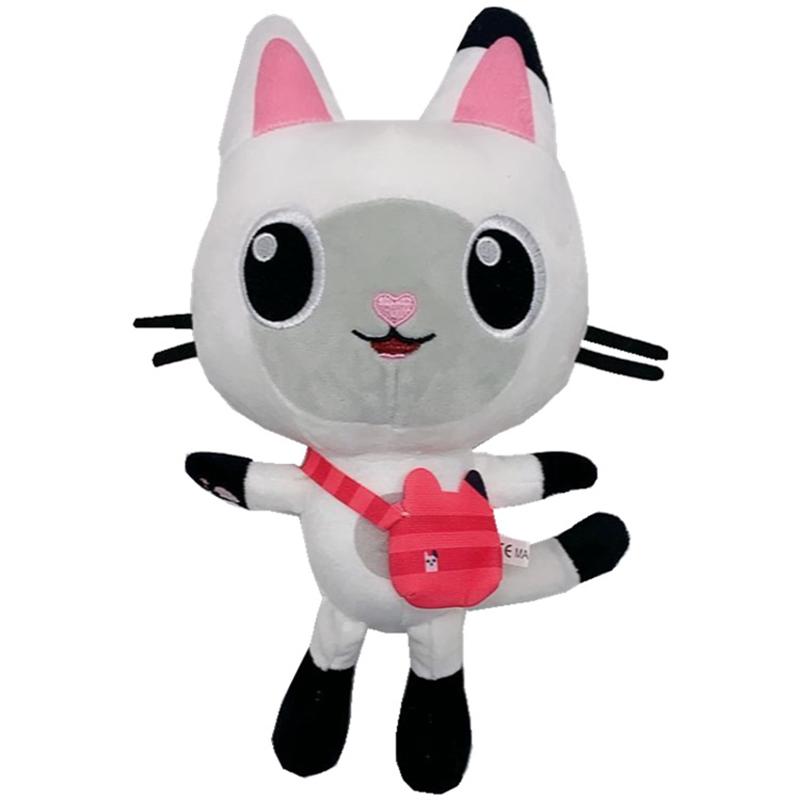 Кукольный домик Габби, плюшевые игрушки Kawaii Mercat, милые мягкие игрушки, Русалка, кошка, кукольный домик, плюшевые куклы, детские подарки на день рождения, Рождество