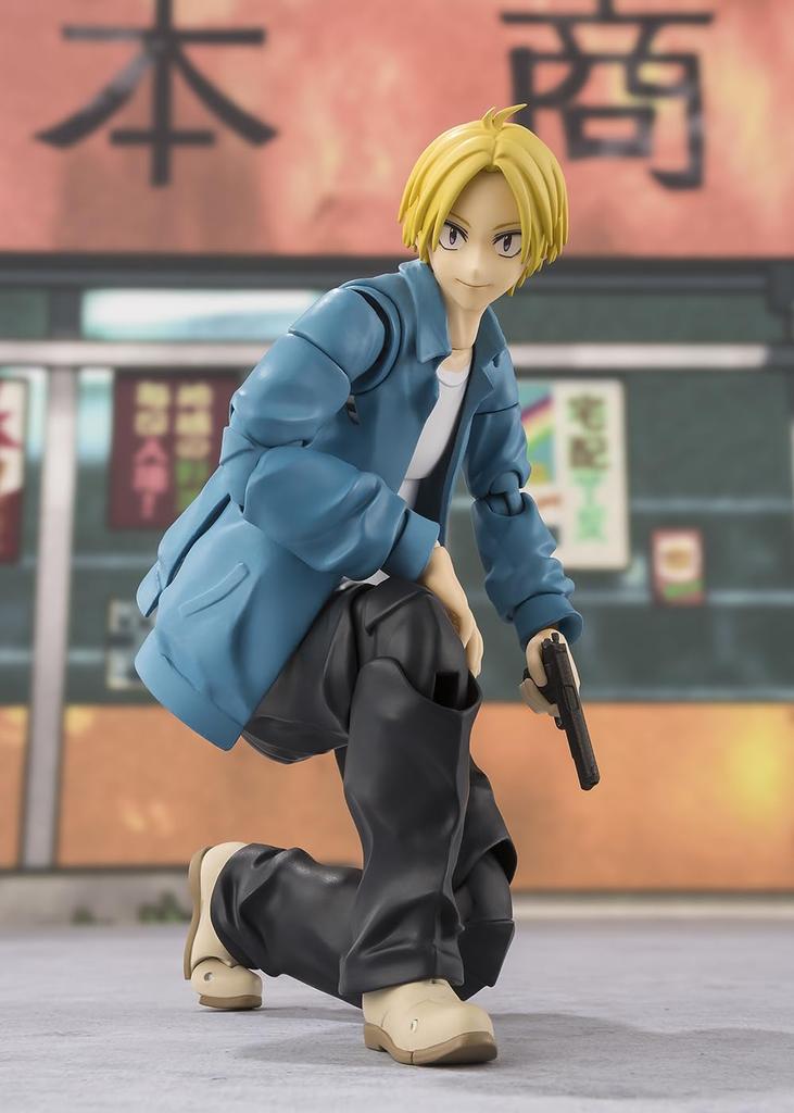 TAMASHII NATIONS SAKAMOTO DAYS Asakura Approximately PVC ABS Painted Action Figure S.H.Figuarts Shin, 145mm, &