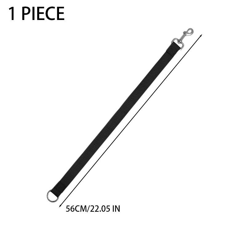 56cm Nylon Webbing Gate Latch Farm Fence Gate Strap Latch Single-loop Noose Rope Buckle for Barn Door Horse Fences Securing