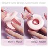Strong Magnetic Rotating Cat Eye Magnet 360° Rotating French Manicure Applicator  Gel Nail Polish