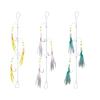 Glow Fish String Hook Fishing Baits Hook for Saltwater Sabiki Rig with Glow Beads Fishing Baits Lures Rig