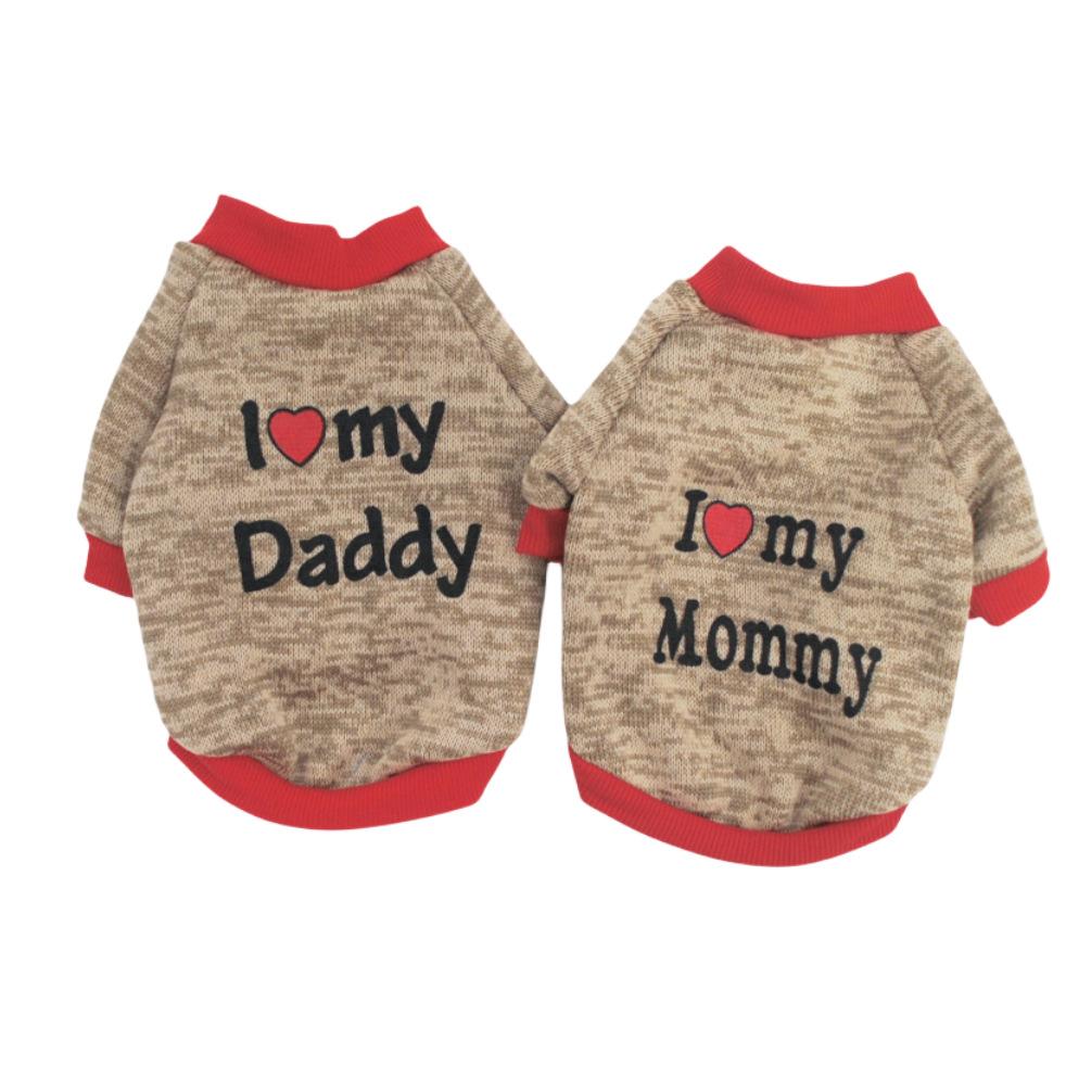 Pet Clothes Dog Clothes Spring and Autumn Thickened Fleece Jacket Shoulder-plugged Fleece Thermal Sweater