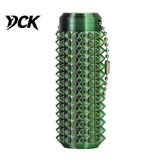 Tactile Sensory Toy 3D Printed Spiky Grip Keychain, Anxiety Relief Cylindrical Fidget Toy, Mini Massage Stick Pain Stimming Tool with Bead Chain