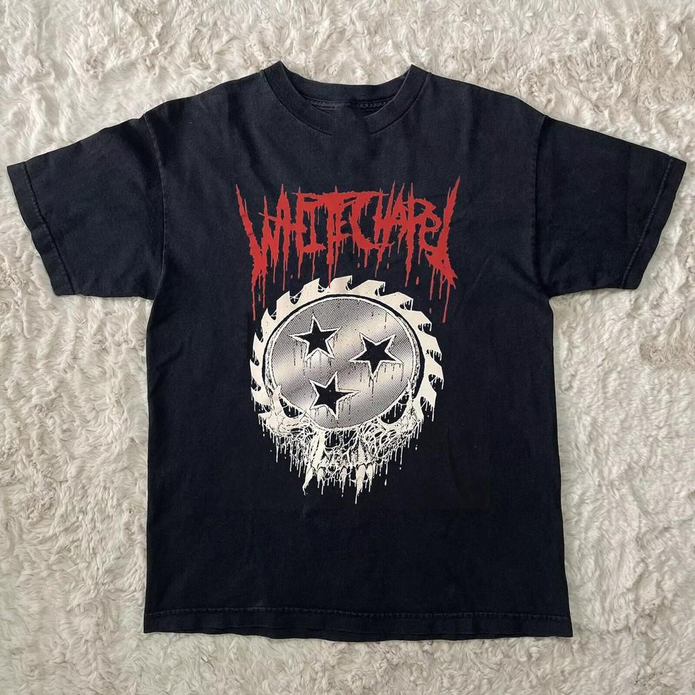 НОВИНКА Классический Логотип Группы Whitechapel Мужская Женская Черная Все Размеры Футболка OM88.webp Унисекс Футболка Графическая Футболка
