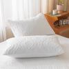 1 Pc Waterproof Quilted Pillowcase Solid Color Pillow Cover Case 48x74cm Pillowcover
