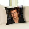 Наволочки для подушек с изображением певца H-Harry S-Styles для спальни, гостиной, дивана, домашнего декора. Полиэстеровая наволочка на молнии