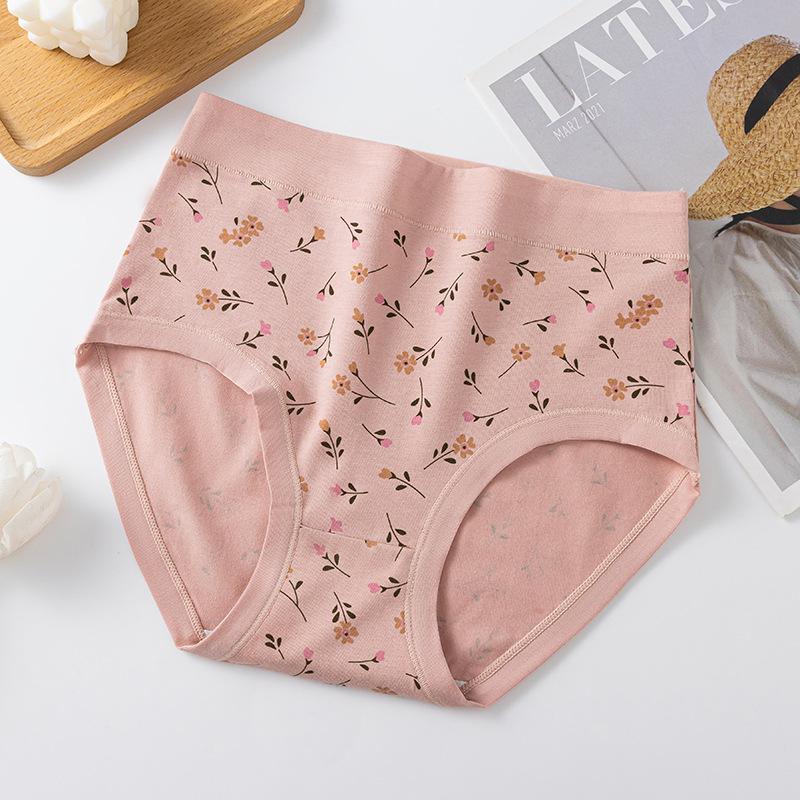 CFSC Women's Large Size Underwear Floral Print Underwear