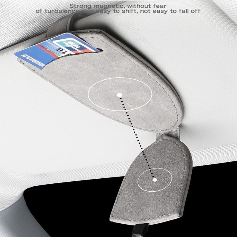 Multifunctional Pu Leather Car Sun Visor Glasses Holder Clip For Lexus F SPORT LBX NX RX 350h 450h ES UX 300e GS GX IS LS LX CT