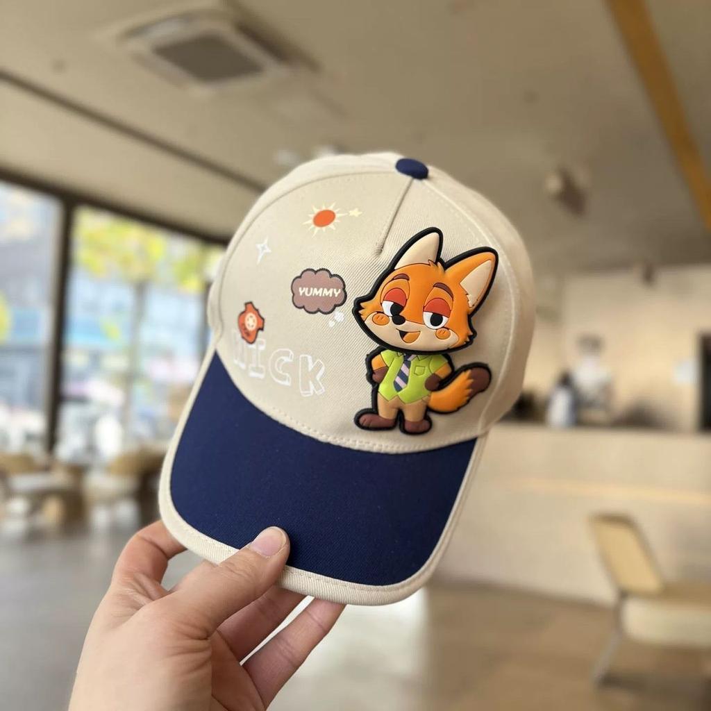 Kids Cartoon Rotating Baseball Cap Spring Summer Sun Protection Visor Hat For Boys And Girls Cute Casual Outdoor Headwear
