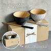 Yamaga Lacquerware Misora Soup Bowl and Chopstick Set for Two, Gift Box