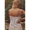 Summer New Product Women's Clothes American Ins Style White Embroider Straight Collar Camisole Cotton Tops 4770307