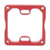 RC ESC Fan Base Anodized Treatment CNC Machined Aluminum Structure ESC Cooling Fan Holder for MAX6 for MAX8 for MAX5 Red