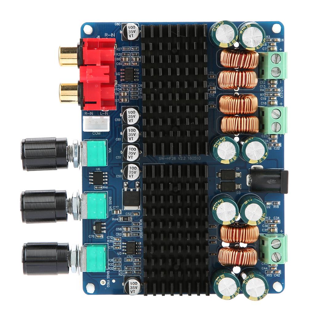 TPA3116 50W*2+100W 2.1 Channel Subwoofer Digital Audio Power Amplifier Board 1226VDC