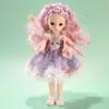 30CM Mini Movable 15Jointed Doll Girls Toy 3D Big Eyes BJD Princess Full Outfits Dresses Collection Childrens Doll Gift