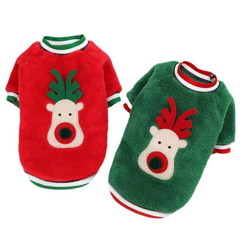Christmas Puppy Dogs Clothes Pet Clothing For Small Medium Dogs Coats Dog Costume Chihuahua Yorkies Outfit Roupinha De Cachorro