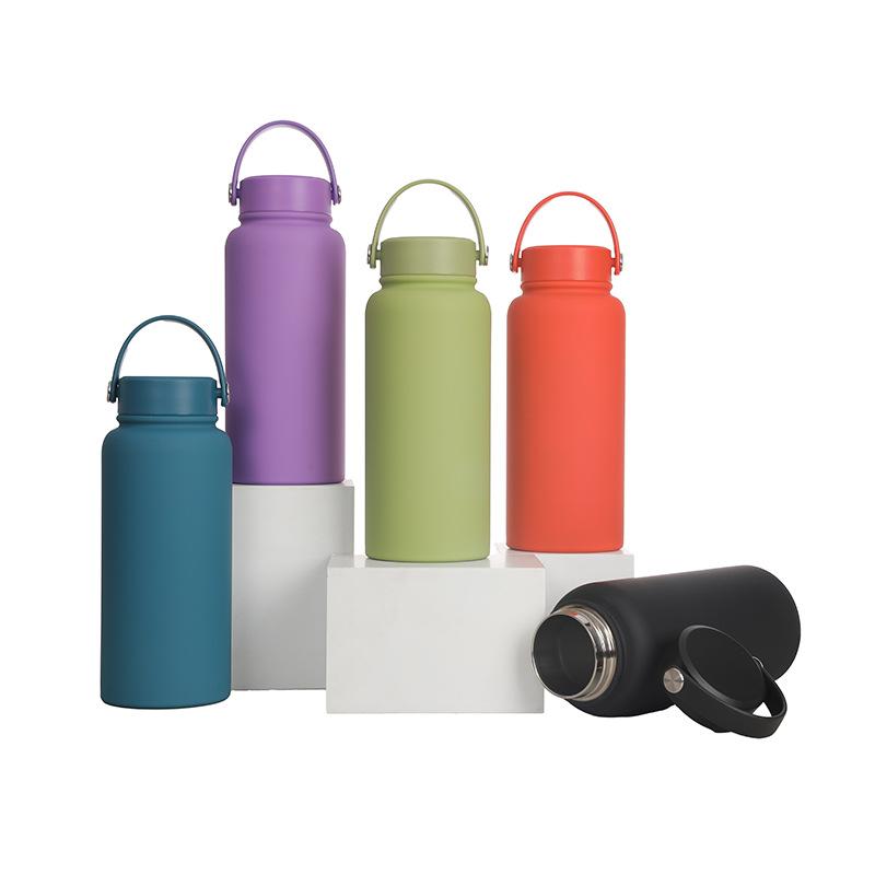 304 Stainless Steel Thermos Cup Large Capacity Portable Portable Space Pot Outdoor Sports Kettle