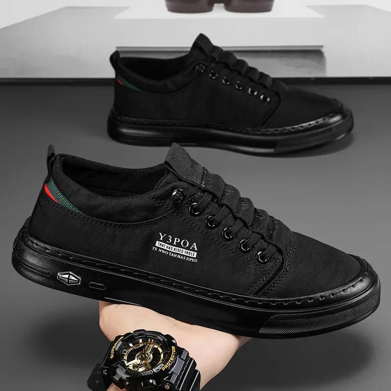 Зеленая повседневная обувь Мужские кроссовки Уличная парусиновая обувь для мужчин Прогулочная обувь Дизайнерская удобная мужская обувь Tenis Hombres