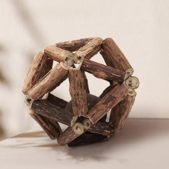 Natural Catnip Silvervine Ball Toy Dental Health Emotional Regulation Chew Toy Promotes Digestion Soothes Mood Cat Toys for Indoor Cats Kittens