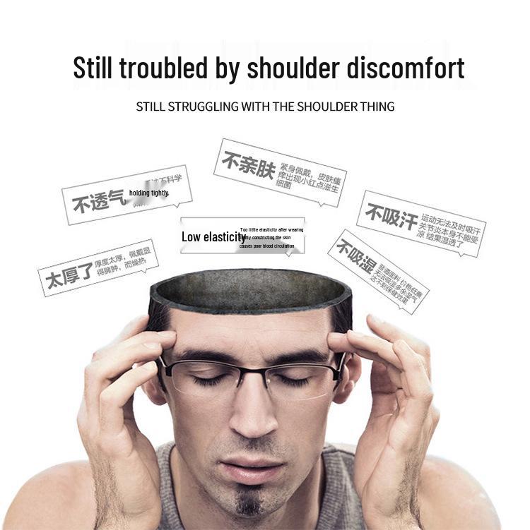 Sport Shoulder Support Wrap with Multi-Pressure Protection