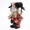 6 Inch Italian Doll Porcelain Clown Figures Artware Fit for Valentine Gift, Desktop Decor