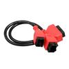 For Chrysler 12+8 OBD2 Cable for FIAT/ALFA ROMEO FCA OBD2 SGW Bypass Adapter Lead Cable Works for LAUNCH X431 Autel Dz