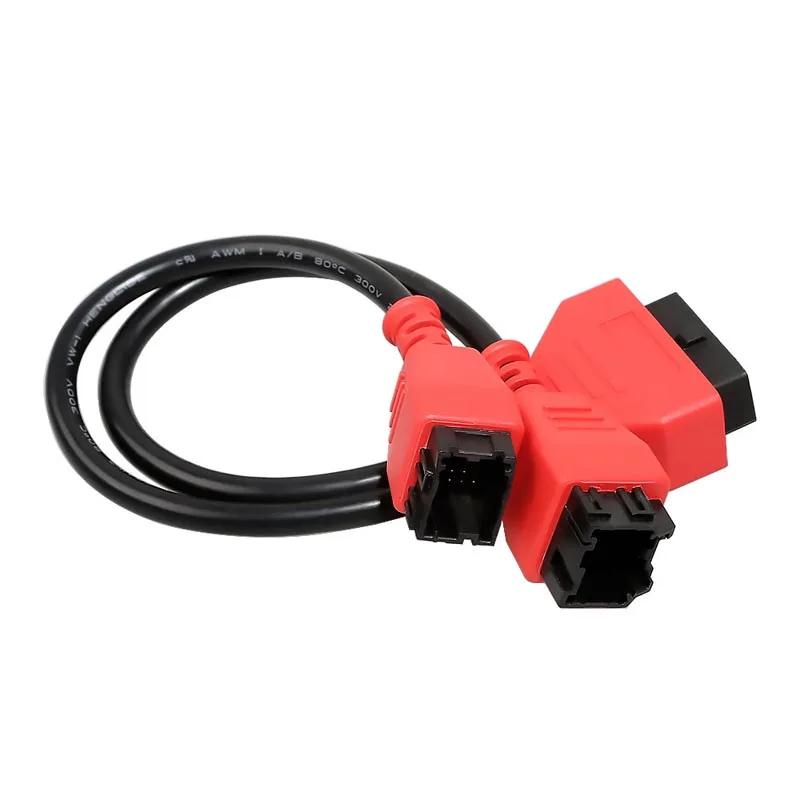 For Chrysler 12+8 OBD2 Cable for FIAT/ALFA ROMEO FCA OBD2 SGW Bypass Adapter Lead Cable Works for LAUNCH X431 Autel Dz