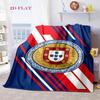 Royal Heraldry Regal Symbols blanket Suitable for all seasons Soft and comfortable Machine washable Office rest blanket Air conditioning blanket