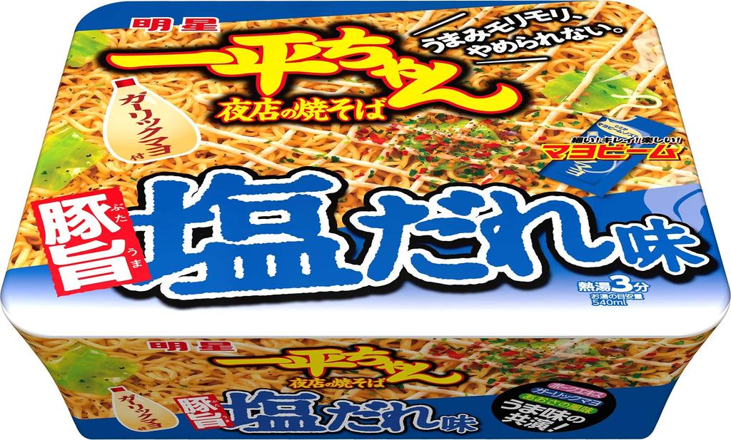 Myojo Ippei-chan Ночной рынок Якисоба, в ассортименте 3 вкуса, 12 штук