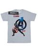 Mens Captain America Pose T-Shirt