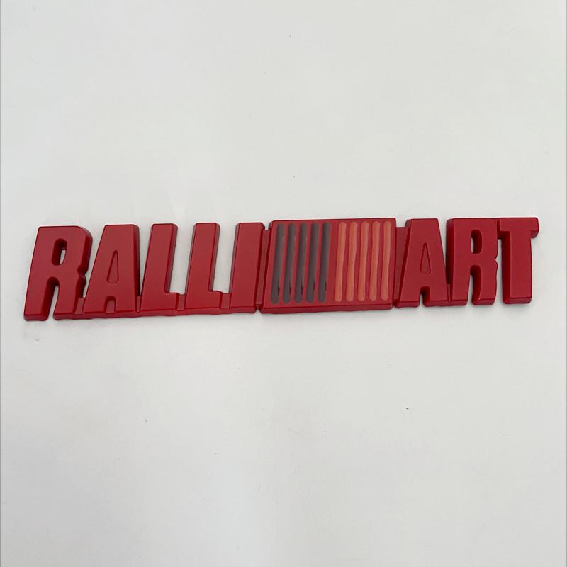 3D Металлическая Наклейка-Эмблема RalliArt на Переднюю Решетку и Задний Багажник Для Mitsubishi RalliArt Lancer Ralli Art 9 10 Asx
