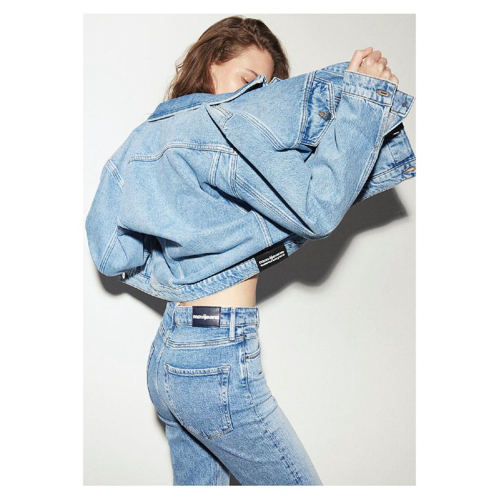 Голубая джинсовая куртка Ruby Iconic 1110505-87809