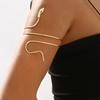 Metal Coil Upper Arm Bracelet Swirl Spiral Snake Armband Adjustable Open Cuff Armlet Bangle for Women Girlfriend Wife Daughter