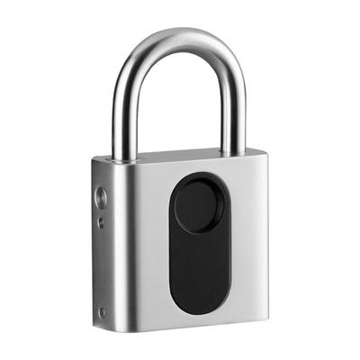Портативный бесключевой отпечаток пальца Замок USB-зарядка Противоугонный Умный Замок Цинковый Сплав Водонепроницаемый Электронный Замок Двери На Открытом Воздухе