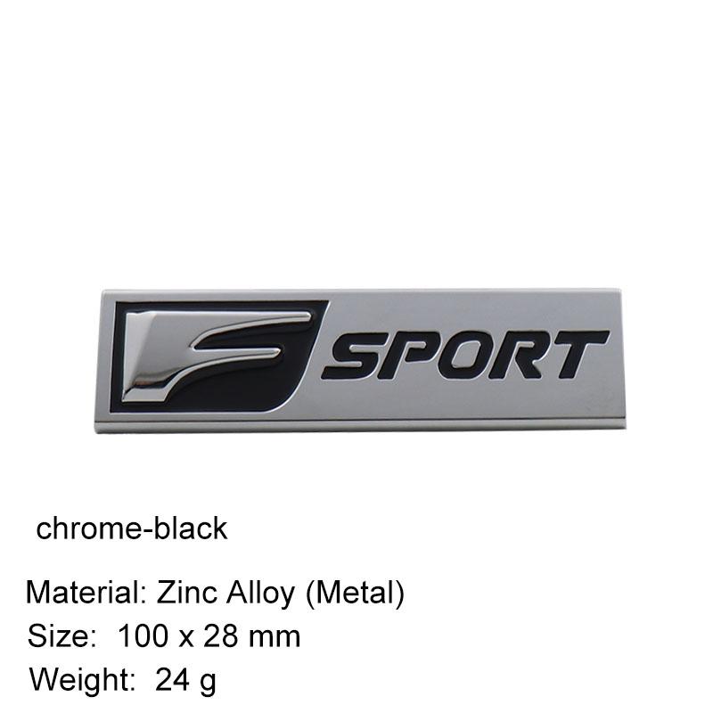 3D F Sport S Sport для автомобиля Капот Крыло багажник Шильдик Наклейка Эмблема Значок Наклейка