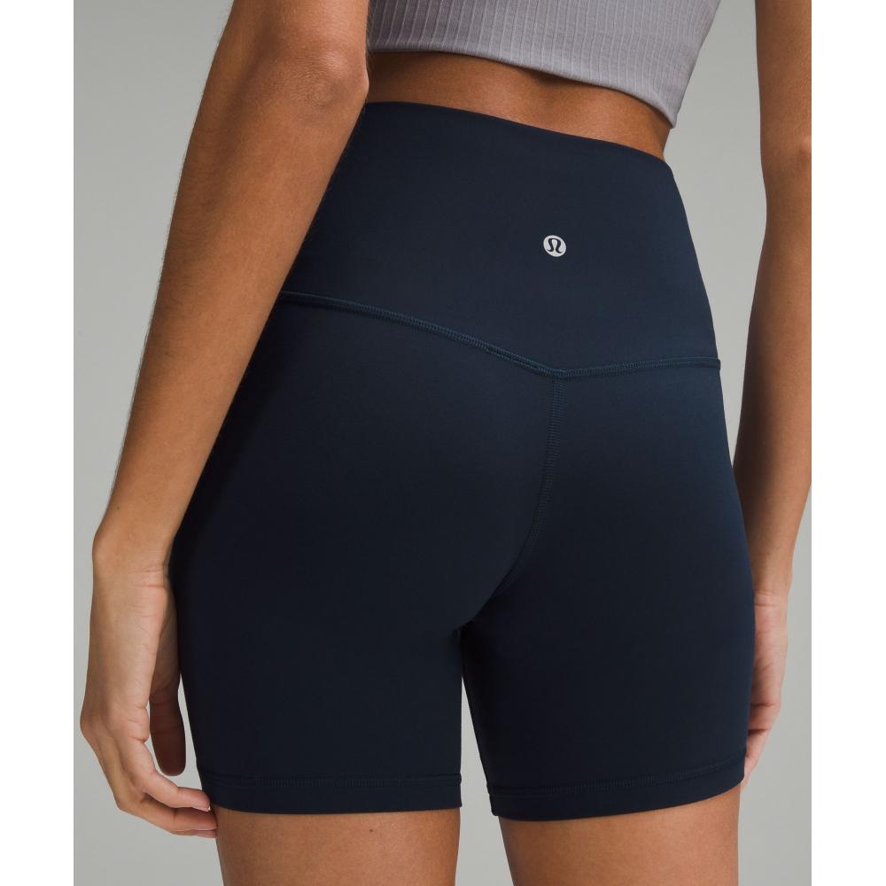 Lululemon Шорты с высокой талией Align 6 True Navy