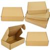 15*10*4CM 10PCS Brown Kraft Carton Packaging Wedding Party Small Gifts Chocolate Candy Event Gift Box