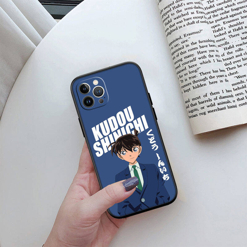 MH39 Detective Conan Phone Shell Case for Redmi Note 8 9 10 11 11S 10C 10X 10A 10T 9A 9C 9T 9S 8T Pro Max Plus Prime