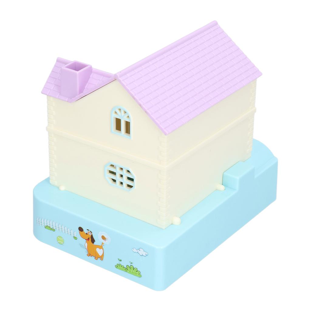 Копилка для денег Doghouse, автоматическое глотание монет со световыми музыкальными эффектами, игрушка в подарок для детей, синий