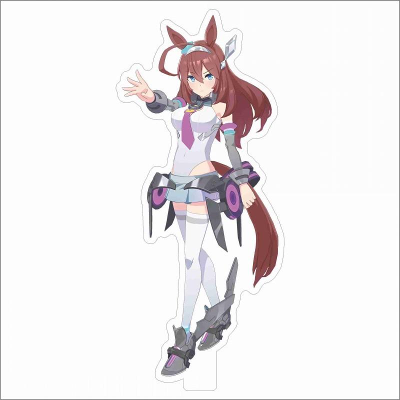 Япония красивая дербиль 15 см персонажи мультфильмов акриловая двухсторонняя подставка модель каваи милая офисная декоративная панель постоянные поклонники записи