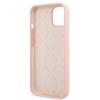 Guess Guhcp13Sls4Gwpi Iphone 13 Mini5,4 Różowy/Pink Hard Case Silicone 4G Logo