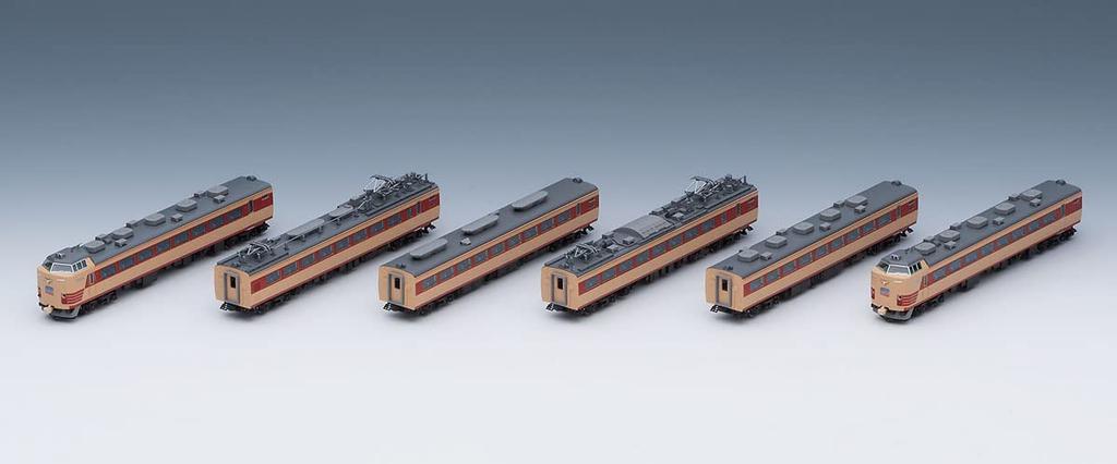 TOMIX Масштаб N Серия JNR 485 1500 Hatsukari базовый набор 98795 модель поезда