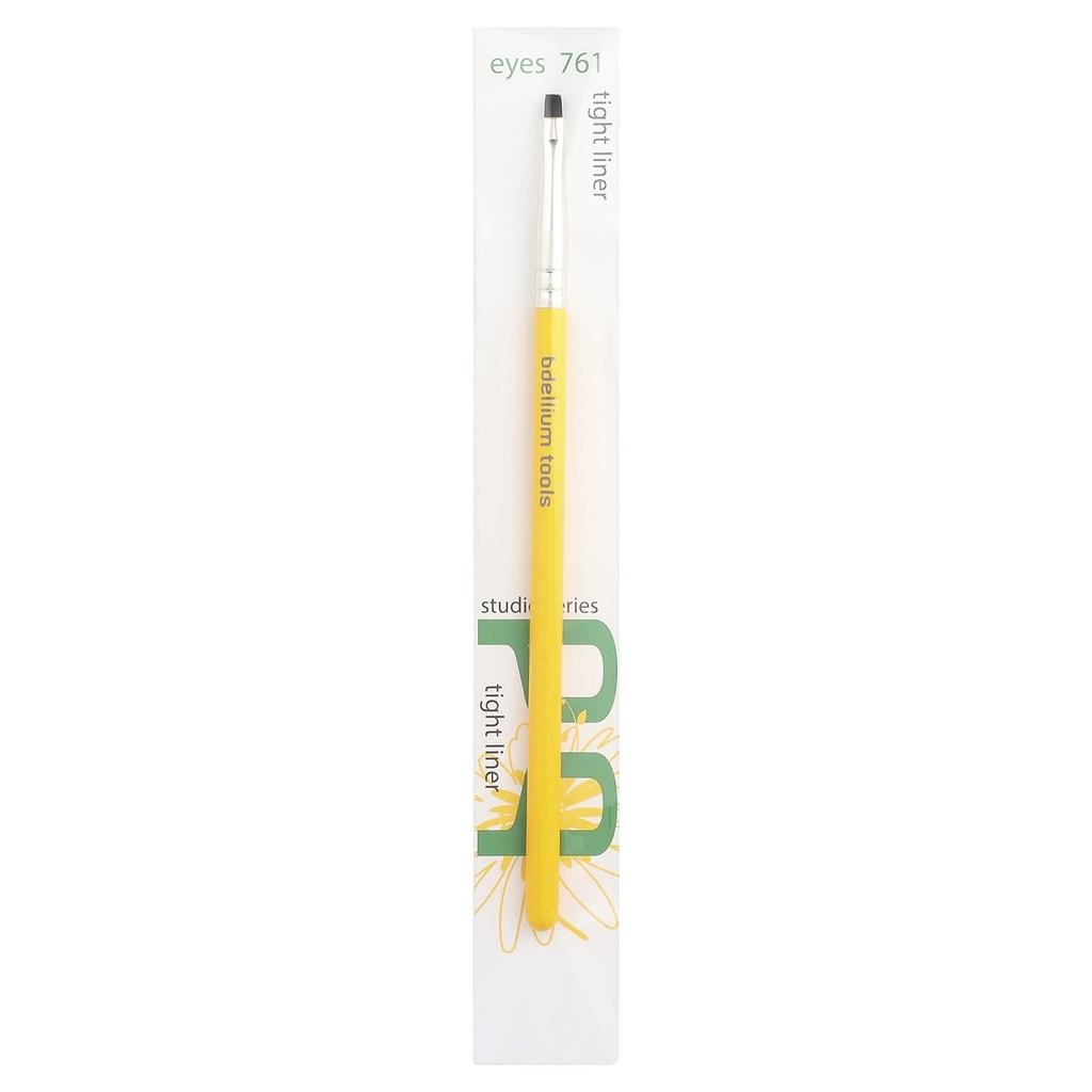 Bdellium Tools Серия Стандарт, Кисть для тонкой подводки, Глаза 761, 1 кисть