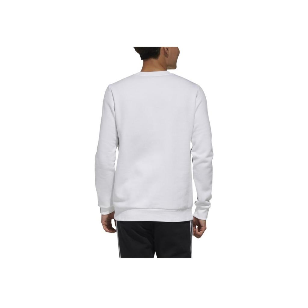 Adidas Толстовка с круглым вырезом и буквенным принтом, мужская толстовка белого цвета EH6433