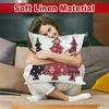 Christmas Home Double-sided Printed Santa Claus Sofa Pillow Cushion Covers Available for Variety